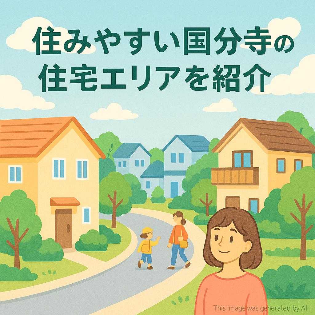 住みやすい国分寺の住宅エリアを紹介