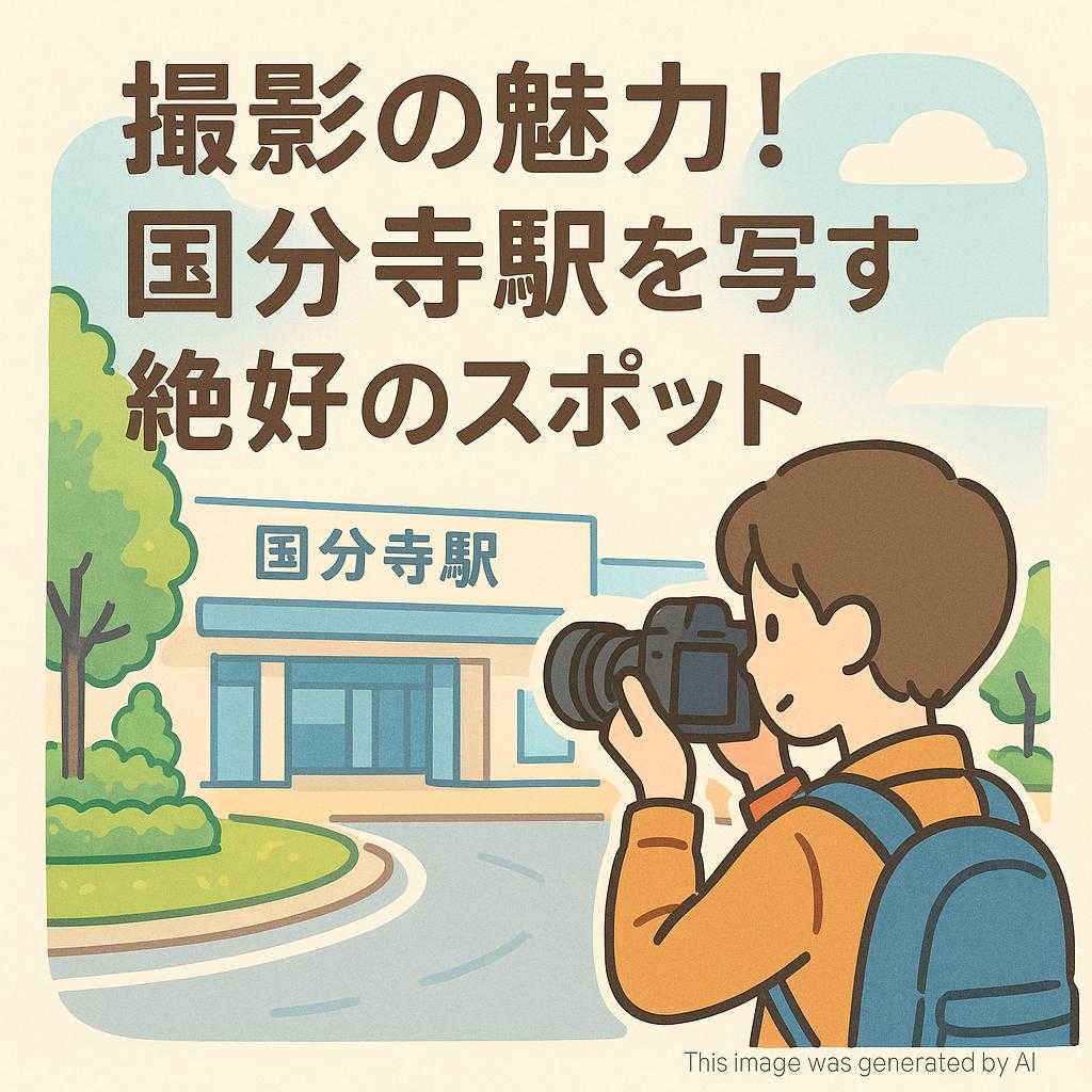 撮影の魅力！国分寺駅を写す絶好のスポット
