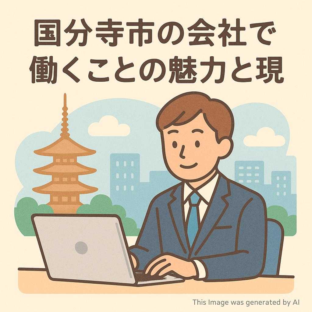 国分寺市の会社で働くことの魅力と現状