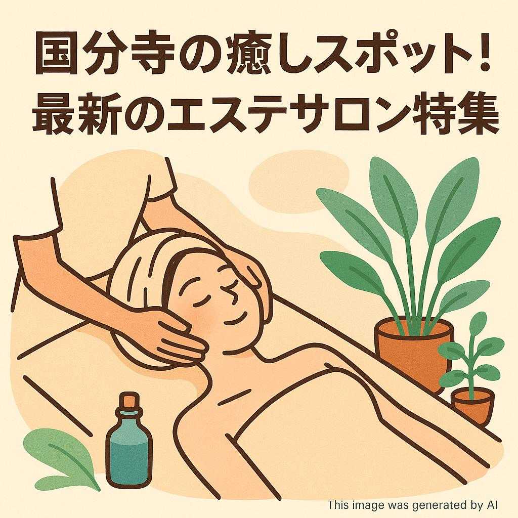 国分寺の癒しスポット!最新のエステサロン特集